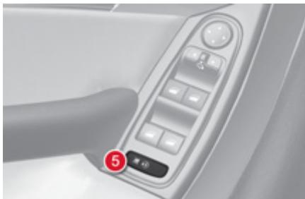 CITROEN C4 PICASSO 2010 - Neutralisation des commandes de l'eve-vitres et de portes arrirée - 1