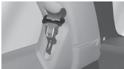 CITROEN C4 PICASSO 2010 - Ceintures de sécurité - 3