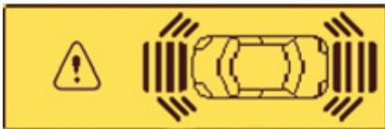 CITROEN C4 PICASSO 2010 - Aide au stationnement avant - 1