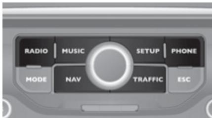 CITROEN C4 PICASSO 2010 - Menu sur façade - 1