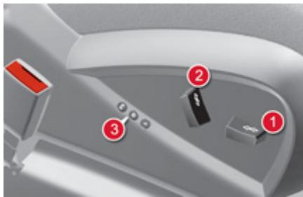 CITROEN C4 PICASSO 2010 - Rabattement des rétroviseurs - 8