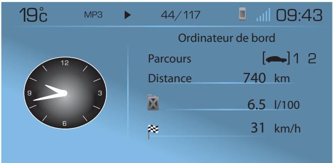 CITROEN C4 PICASSO 2010 - ORDINATEUR DE BORD - 1