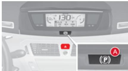 CITROEN C4 PICASSO 2010 - Serrage automatique, moteur arrêté - 1