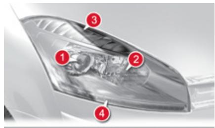 CITROEN C4 PICASSO 2010 - Feux avant - 3