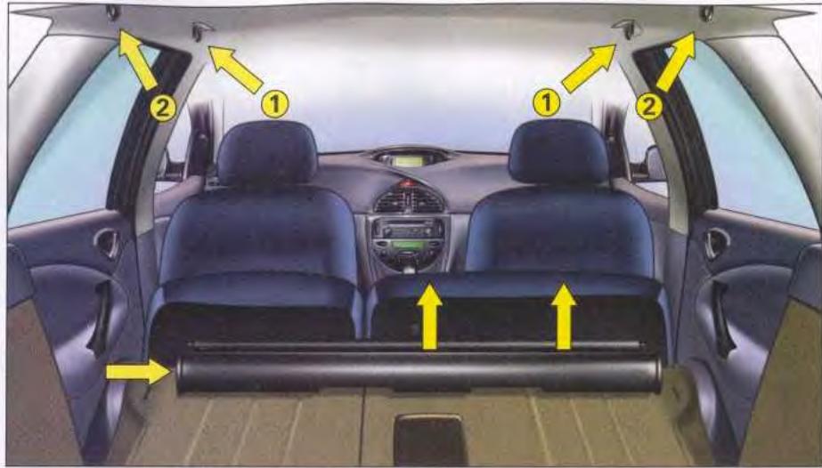 CITROEN C5 1 - FILET DE PROTECTION - 2