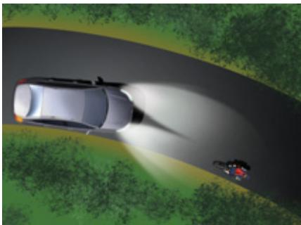 CITROEN C5 2 2010 - Fonction Projecteurs directionnels - 2