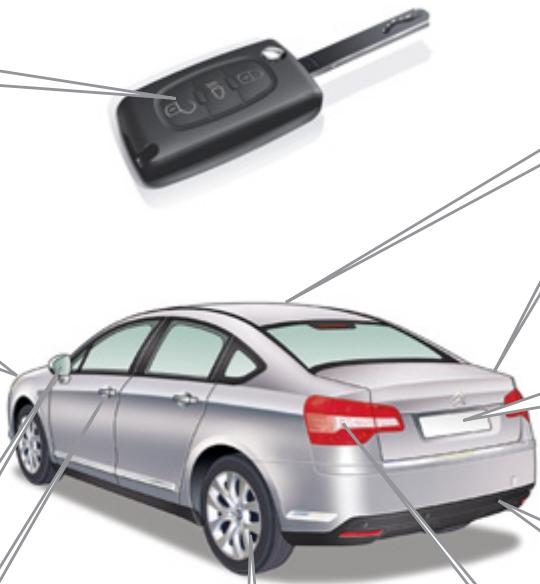 CITROEN C5 2 2010 - EXTÉRIEUR (BERLINE) - 1
