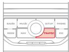 CITROEN C5 2 2010 - PARAMÉTRER LE FILTRAGE ET L'AFFICHAGE DES MESSAGES TMC - 2