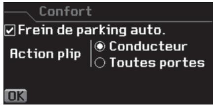 CITROEN C5 2 2010 - Menu «Éclairage» - 1