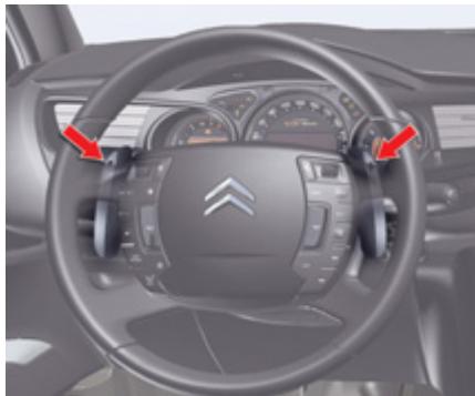 CITROEN C5 2 2010 - Commandes sous-volant - 1