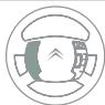 CITROEN C5 2 2010 - COMMANDES AU VOLANT - 1