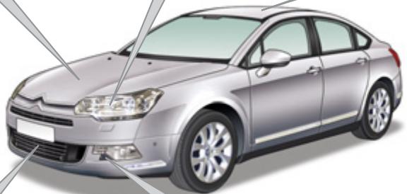 CITROEN C5 2 2010 - Toit ouvrant en verre (Berline) - 1