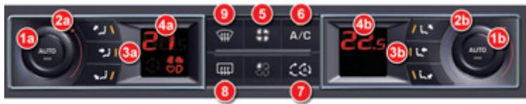 CITROEN C5 2 2010 - AIR CONDITIONNÉ AUTOMATIQUE (BIZONE) - 1