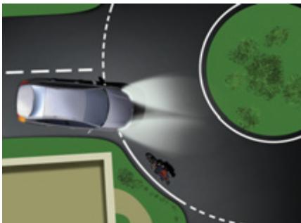 CITROEN C5 2 2010 - Fonction «virage statique» - 1