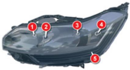 CITROEN C5 2 2010 - Modèle avec feux halogènes - 1
