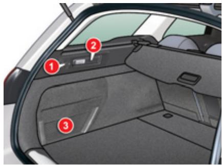 CITROEN C5 2 2010 - AMÉNAGEMENTS DU COFFRE (TOURER) - 1