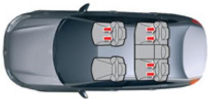 CITROEN C5 2 2010 - FIXATIONS «ISOFIX» - 1