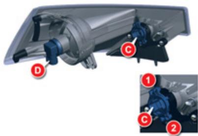 CITROEN C5 2 2010 - Changement des projecteurs antibrouillard - 2