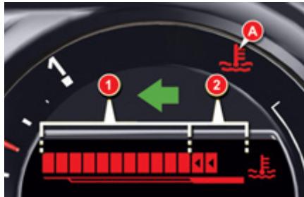 CITROEN C5 2 2010 - Indicateur de température du liquide de refroidissement - 1