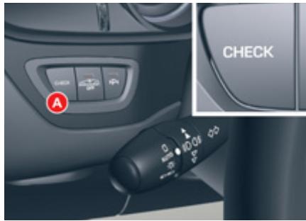 CITROEN C5 2 2010 - Rappel des informations de navigation dans l'écran du combiné - 1