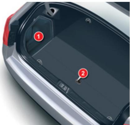 CITROEN C5 2 2010 - AMÉNAGEMENTS DU COFFRE (BERLINE) - 1