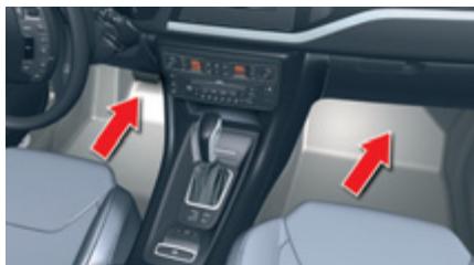 CITROEN C5 2 2010 - Éclaireur de plancher - 1