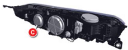 CITROEN C5 2 2010 - Changement de l'éclairage directionnel - 1