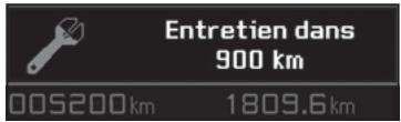 CITROEN C5 2 2010 - Échéance de révision inférieure à 1 000 km - 1