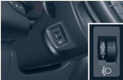 CITROEN C5 2 2010 - RÉGLAGE MANUEL DES PROJECTEURS - 1