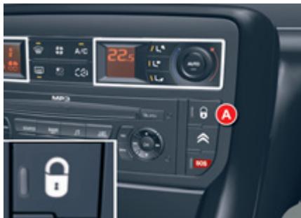 CITROEN C5 2 2010 - Commande centralisée manuelle - 1