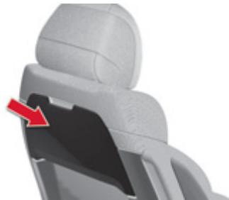 CITROEN GRAND C4 PICASSO 2010 - TABLETTEs ARRIERE - 1