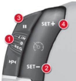 CITROEN GRAND C4 PICASSO 2010 - Commandes au volant - 1