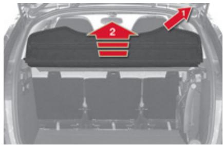 CITROEN GRAND C4 PICASSO 2010 - CACHE-BAGAGES (C4 PICASSO) - 1