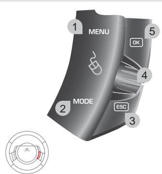 CITROEN GRAND C4 PICASSO 2010 - COMMANDES VOCALES ET AU VOLANT - 3