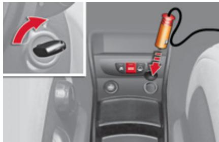 CITROEN GRAND C4 PICASSO 2010 - Utilisation du kit - 7