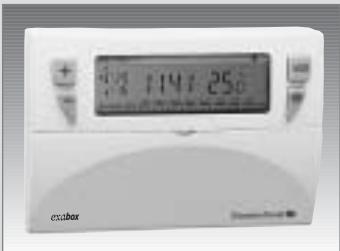 SAUNIER DUVAL EXABOX 1J - Descrittivo del termostato d'ambiente programmabile - 1