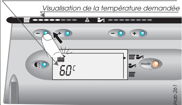 SAUNIER DUVAL ISOFAST C 24 E V - Régulation de la température du chauffage - 1