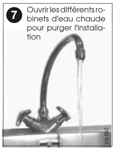 SAUNIER DUVAL ISOFAST C 24 E V - Appuyer sur le bouton de mise en fonctionnement : - 8