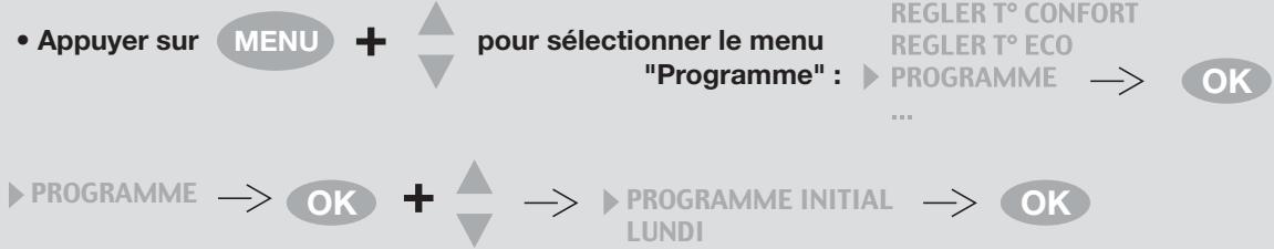 SAUNIER DUVAL ISOSPLIT F 30 E H-MOD - - Accès au programme initial - 1