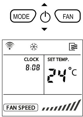 SAUNIER DUVAL SDH 12-050NW - 8.3- FONCTIONNEMENT RÉFRIGÉRATION / CHAUFFAGE / “VENTILATEUR SEULEMENT” (FAN ONLY) - 1