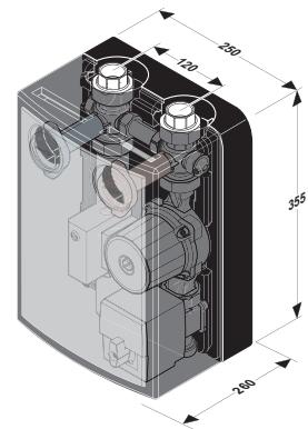 SAUNIER DUVAL Z 20C - Schémas techniques - 1