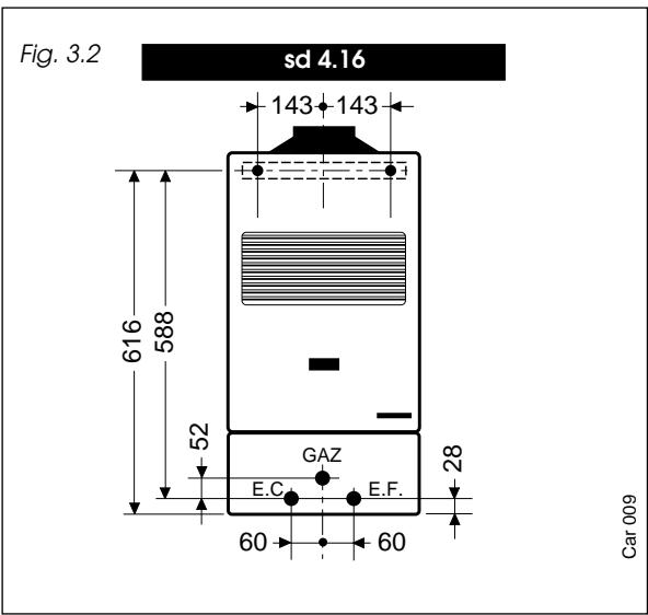 SAUNIER DUVAL CHAUFFE-BAIN SD 3.13 - Modèles v et VS - 1