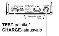 OLYMPUS FL-14 - Elektronisen salaman kytkeminen pälle - 1