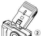 OLYMPUS FL-300R - Ustawianie pod katem - 2