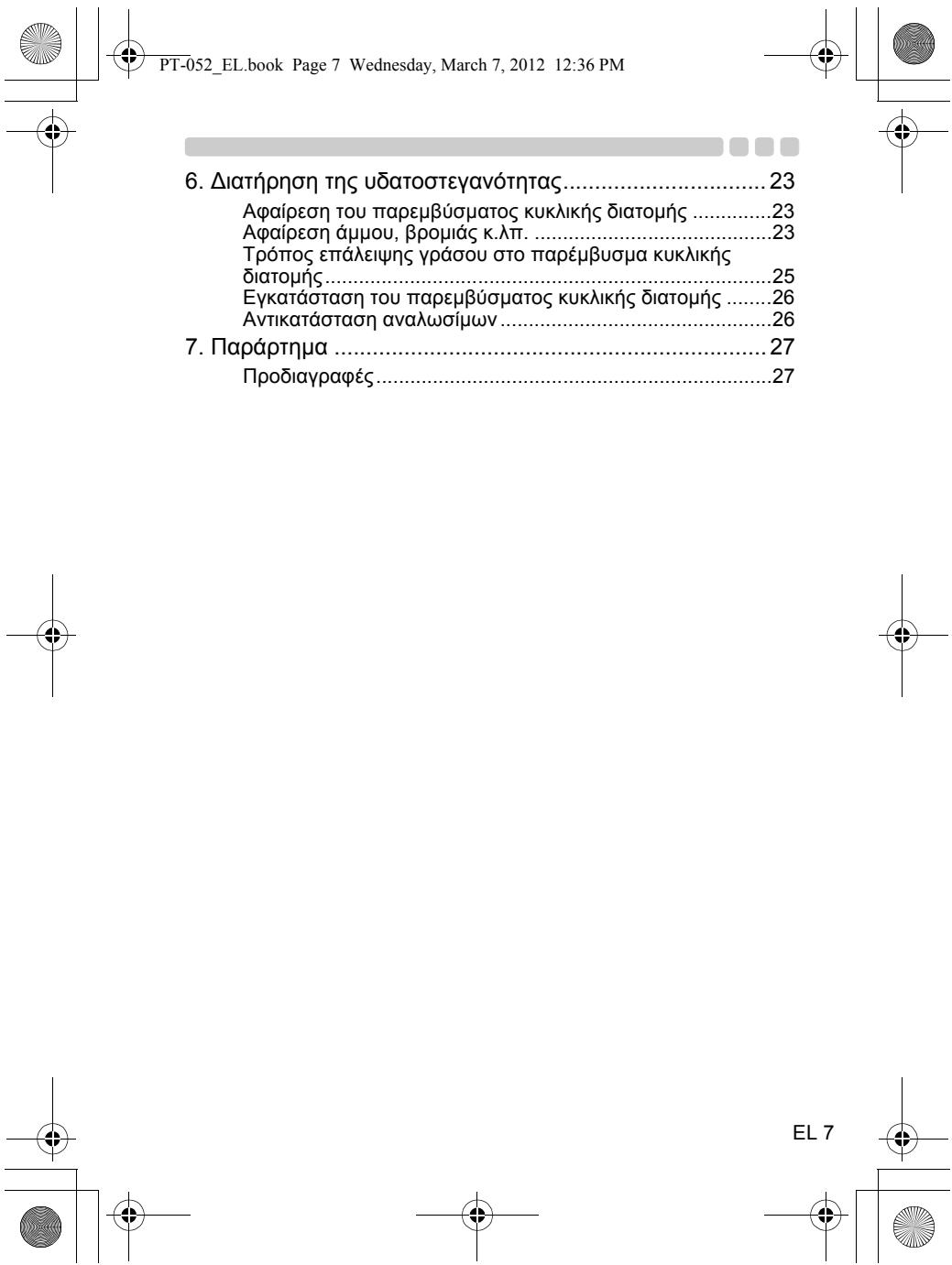 OLYMPUS PT-052 - περιεχόμενα - 1