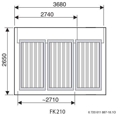 ELM LEBLANC CAPTEURS SOLAIRES FK210 - Inclinaison des capteurs - 25
