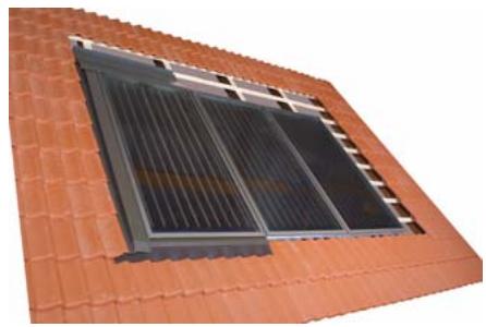 ELM LEBLANC CAPTEURS SOLAIRES FK210 - Tâche 5 - Fixation des tôles supérieures: - 6