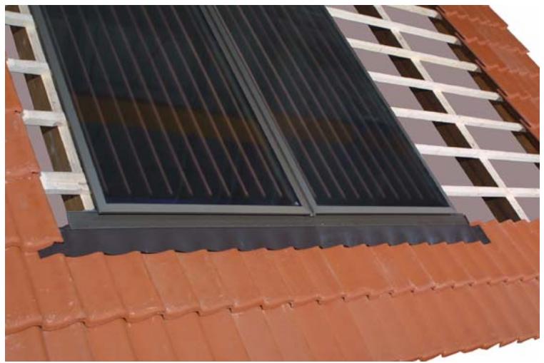 ELM LEBLANC CAPTEURS SOLAIRES FK210 - Tâche 2 - Fixation des capteurs: - 3