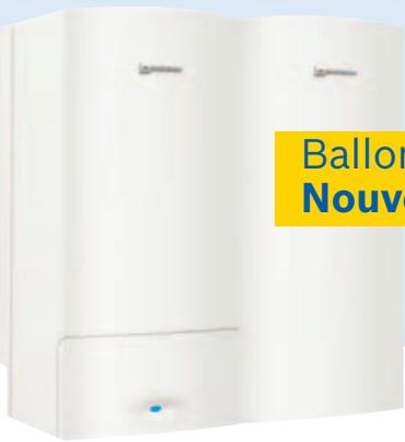 ELM LEBLANC MEGALIS NGLA 23-5H VMC - Trois solutions-types «chauffage + eau chaude accumulée» - 5