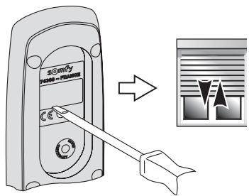 SOMFY IMPRESARIO CHRONIS RTS - La procédure de programmation s'effectue comme suit : - 3